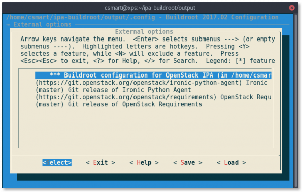 Set Ironic Python Agent and Requirements location and Git version