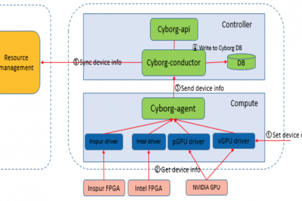 Enhancement of New Heterogeneous Accelerators Based on Cyborg