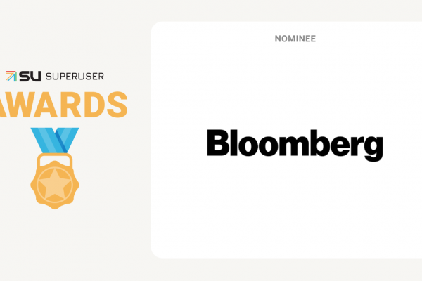 2021 Superuser Awards Nominee: Cloud Team at Bloomberg