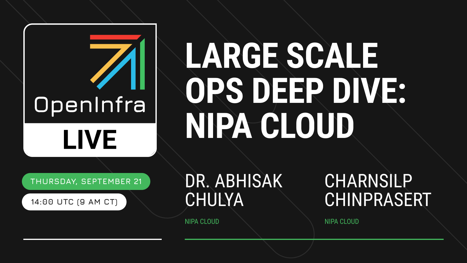 Large Scale Ops Deep Dive: NIPA Cloud | OpenInfra Live Recap